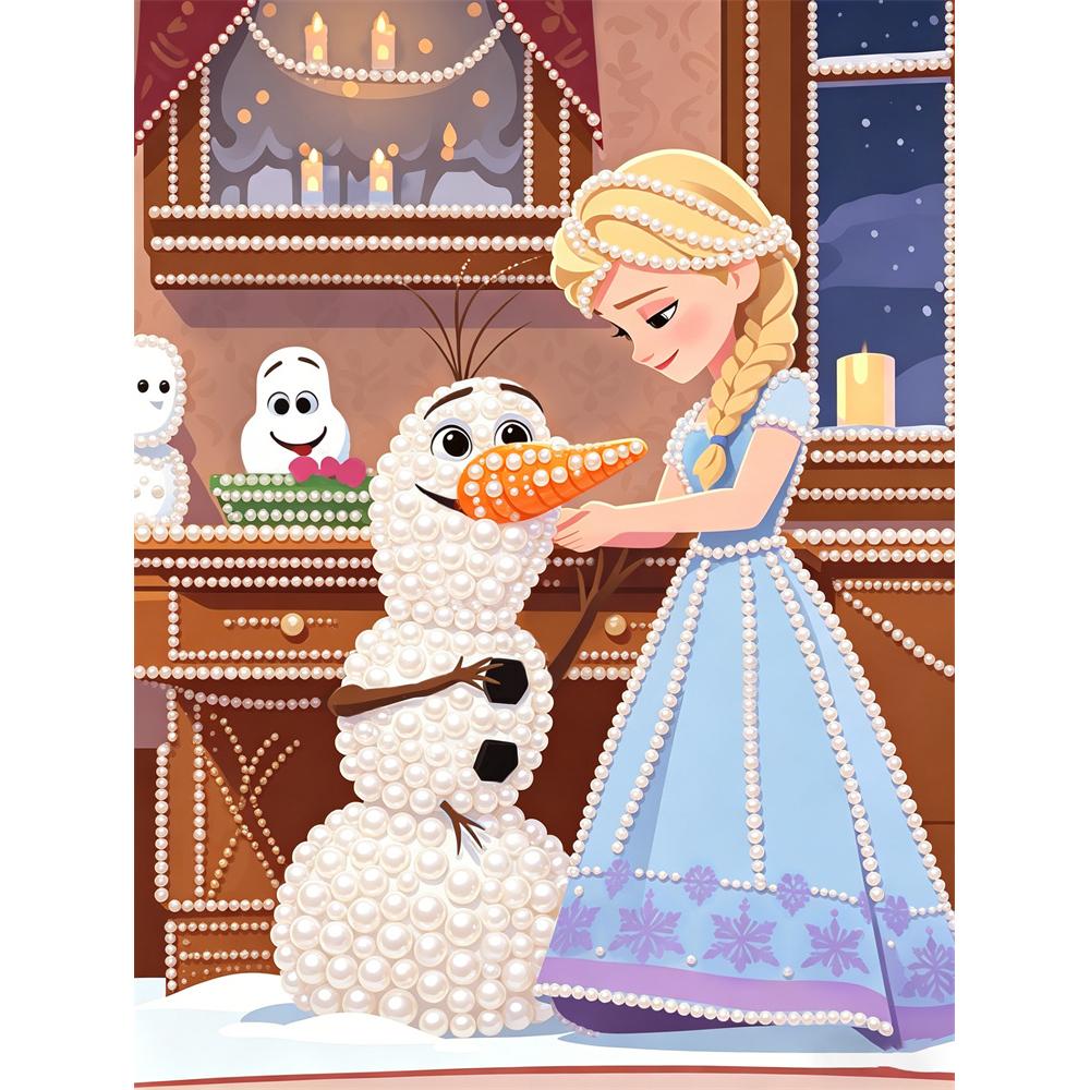 Disney Pearl Art Painting Frozen Elsa and Olaf Pearl Gem Painting Pictures Crafts Special Shape Home Wall Decoration 30x40
Disney Pearl Art Painting Frozen Elsa and Olaf Pearl Gem Painting Pictures Crafts Special Shape Home Wall Decoration 30x40
