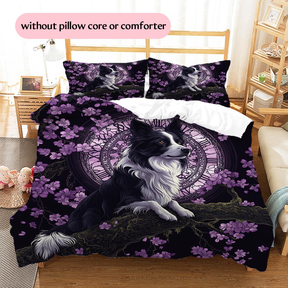 Border Collie Pattern Bedding Home Decoration Birthday Gift (1 * duvet cover + 2 * pillowcase, without core) 135x200cm
Border Collie Pattern Bedding Home Decoration Birthday Gift (1 * duvet cover + 2 * pillowcase, without core) 135x200cm