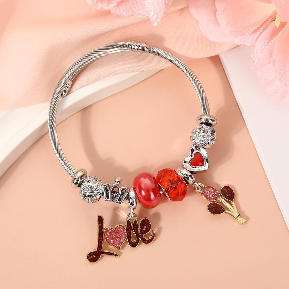 Adjustable Beaded Bracelet with Pendant Luxury Handmade Jewelry DIY Accessory for Women Girls
Adjustable Beaded Bracelet with Pendant Luxury Handmade Jewelry DIY Accessory for Women Girls