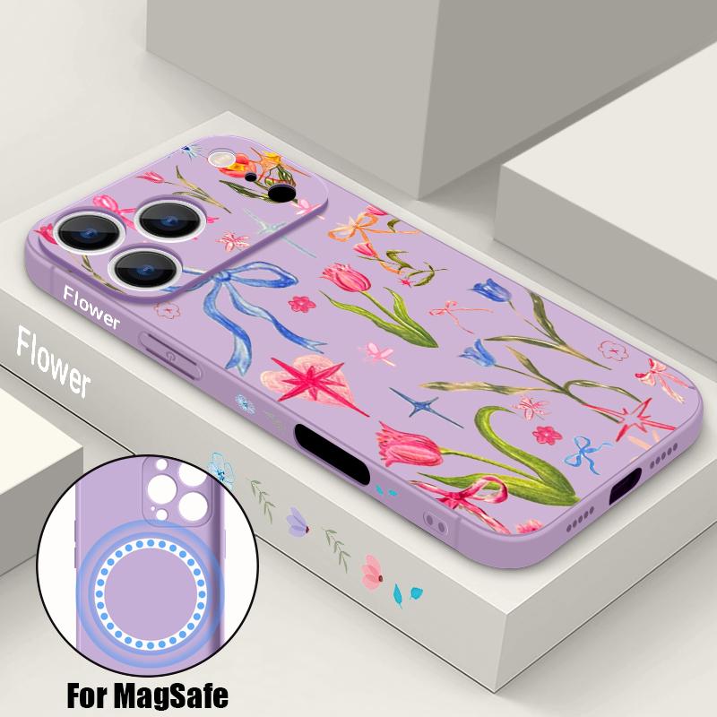 Luxury Blue Flower Print Case For iPhone 17 Pro Max iPhone 16 15 14 13 Pro Max Magnetic For Magsafe Soft Silicone Phone Back Cover iPhone 14 Pro MAX фиолетовый
Luxury Blue Flower Print Case For iPhone 17 Pro Max iPhone 16 15 14 13 Pro Max Magnetic For Magsafe Soft Silicone Phone Back Cover iPhone 14 Pro MAX фиолетовый