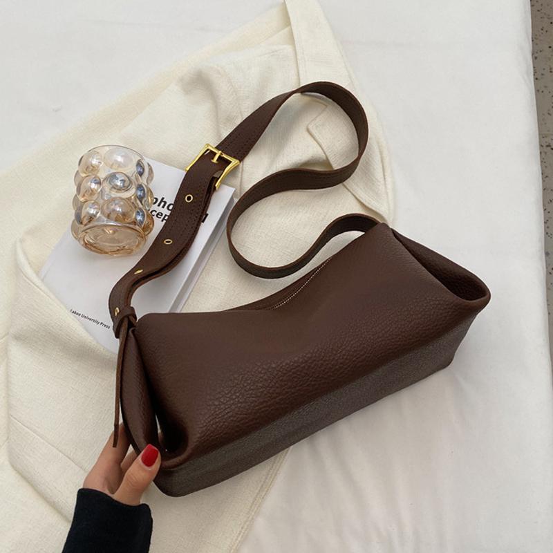 Retro Women Bucket Shoulder Bag Trend Fashion Designer Leather Zippered Large Capacity Crossbody Bag Women s Handbag Wallet 30cmX14cmX14cm
Retro Women Bucket Shoulder Bag Trend Fashion Designer Leather Zippered Large Capacity Crossbody Bag Women s Handbag Wallet 30cmX14cmX14cm