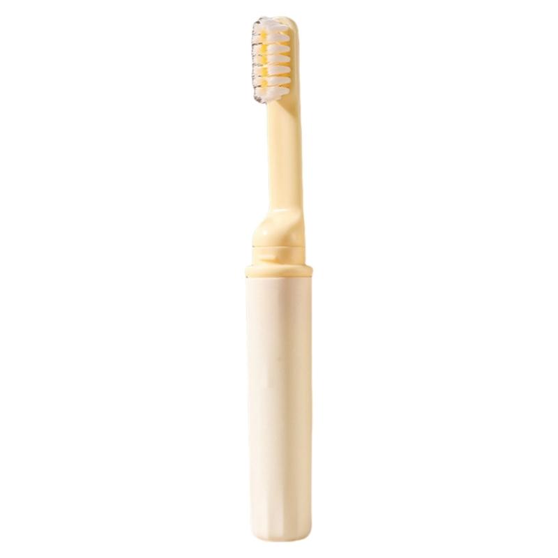 Travel Friendly Folding Toothbrush Gentle On Gums Replaceable Head Design Space Saving Portable Toothbrush Solution
Travel Friendly Folding Toothbrush Gentle On Gums Replaceable Head Design Space Saving Portable Toothbrush Solution