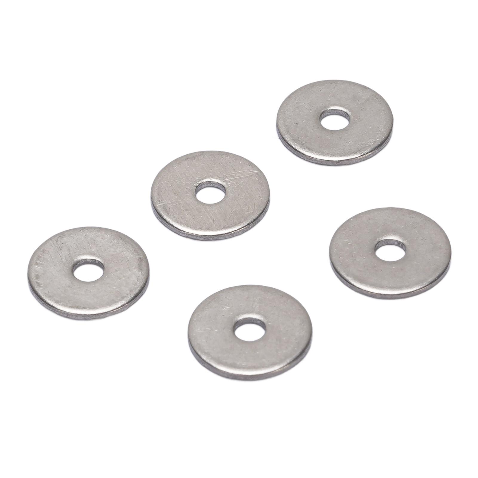 500PCS Flat Round Washers for M2 Screws Stainless Steel Bolt Washer Set 2.5x10x0.5mm
500PCS Flat Round Washers for M2 Screws Stainless Steel Bolt Washer Set 2.5x10x0.5mm