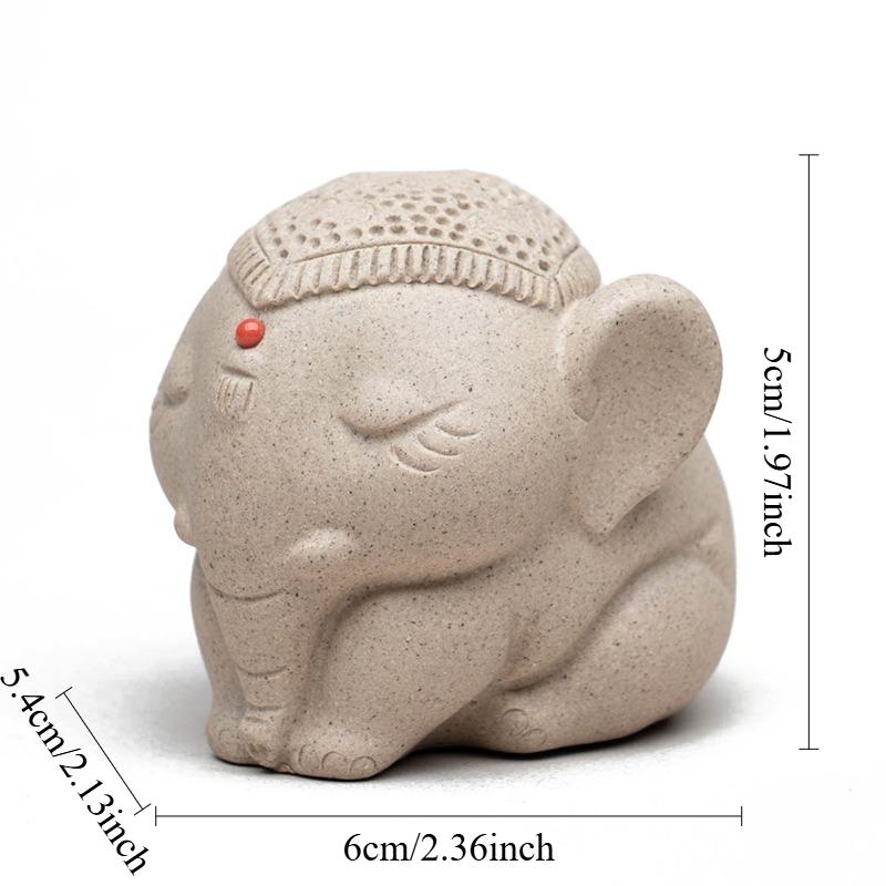 Elephant Yixing Tea Pet Handmade Tea Can Be Grown and Played with Desktop Ornaments and Accessories Tea Ceremony Accessories
Elephant Yixing Tea Pet Handmade Tea Can Be Grown and Played with Desktop Ornaments and Accessories Tea Ceremony Accessories