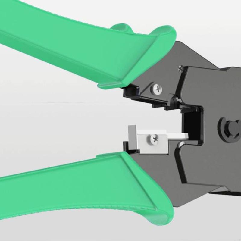 High Performances Cable Crimping Tool Integrated Stripper Cutter RJ45 Connector Compatibility CN
High Performances Cable Crimping Tool Integrated Stripper Cutter RJ45 Connector Compatibility CN