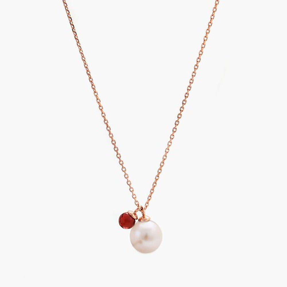 J.Lauren 91N0689 January Birthstone Garnet Pearl Long Necklace
J.Lauren 91N0689 January Birthstone Garnet Pearl Long Necklace