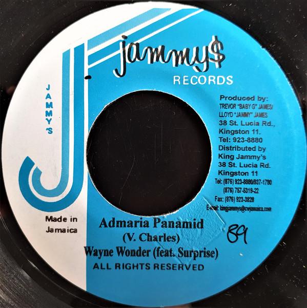 7inch Record WAYNE WONDER, SURPRISE - Admaria Panamid NONE Jammy s Records Jamaica Reggae, Ska & Dub Used
7inch Record WAYNE WONDER, SURPRISE - Admaria Panamid NONE Jammy s Records Jamaica Reggae, Ska & Dub Used