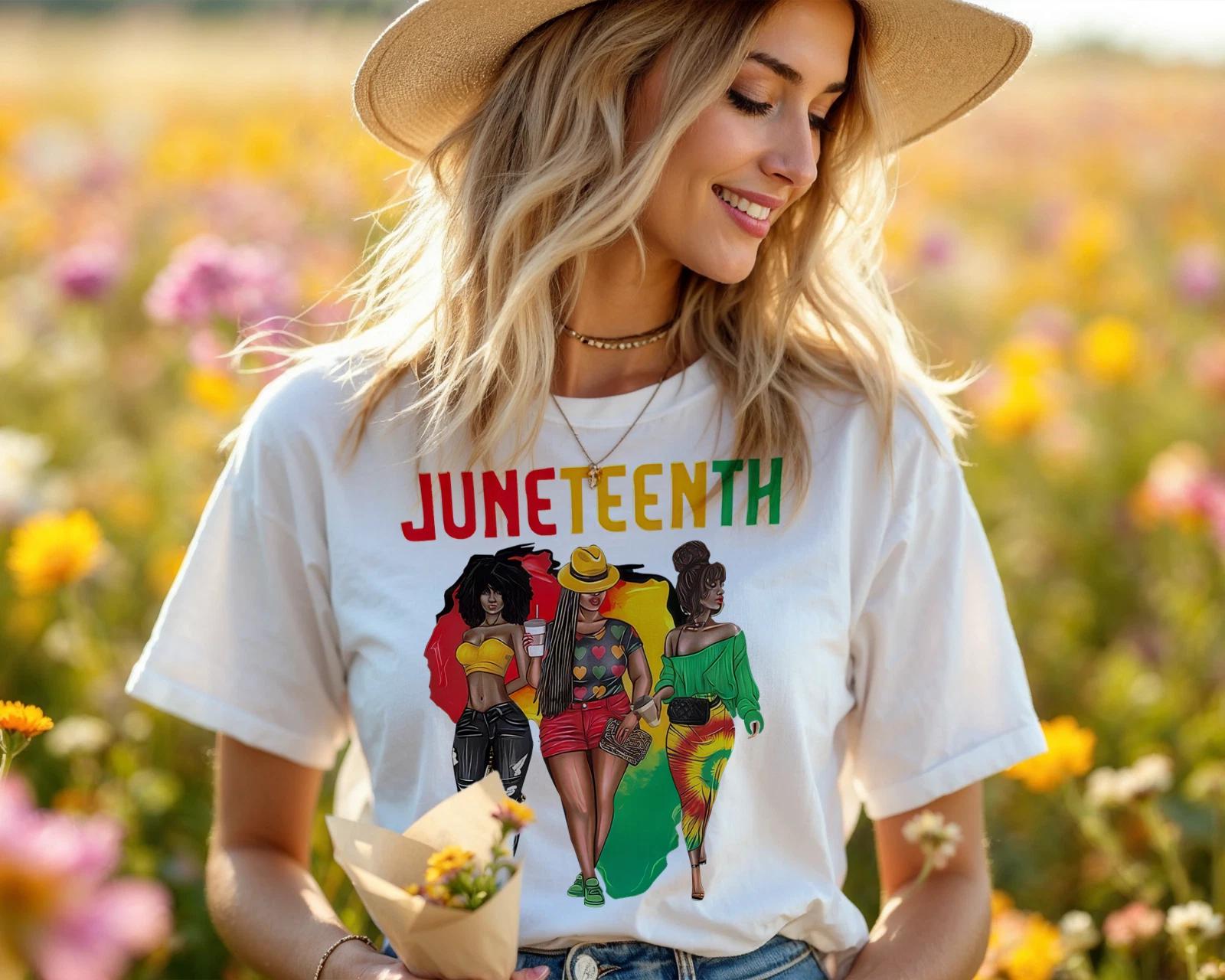 Juneteenth Shirt for Women – African Pride Graphic Tee A372 2XL
Juneteenth Shirt for Women – African Pride Graphic Tee A372 2XL