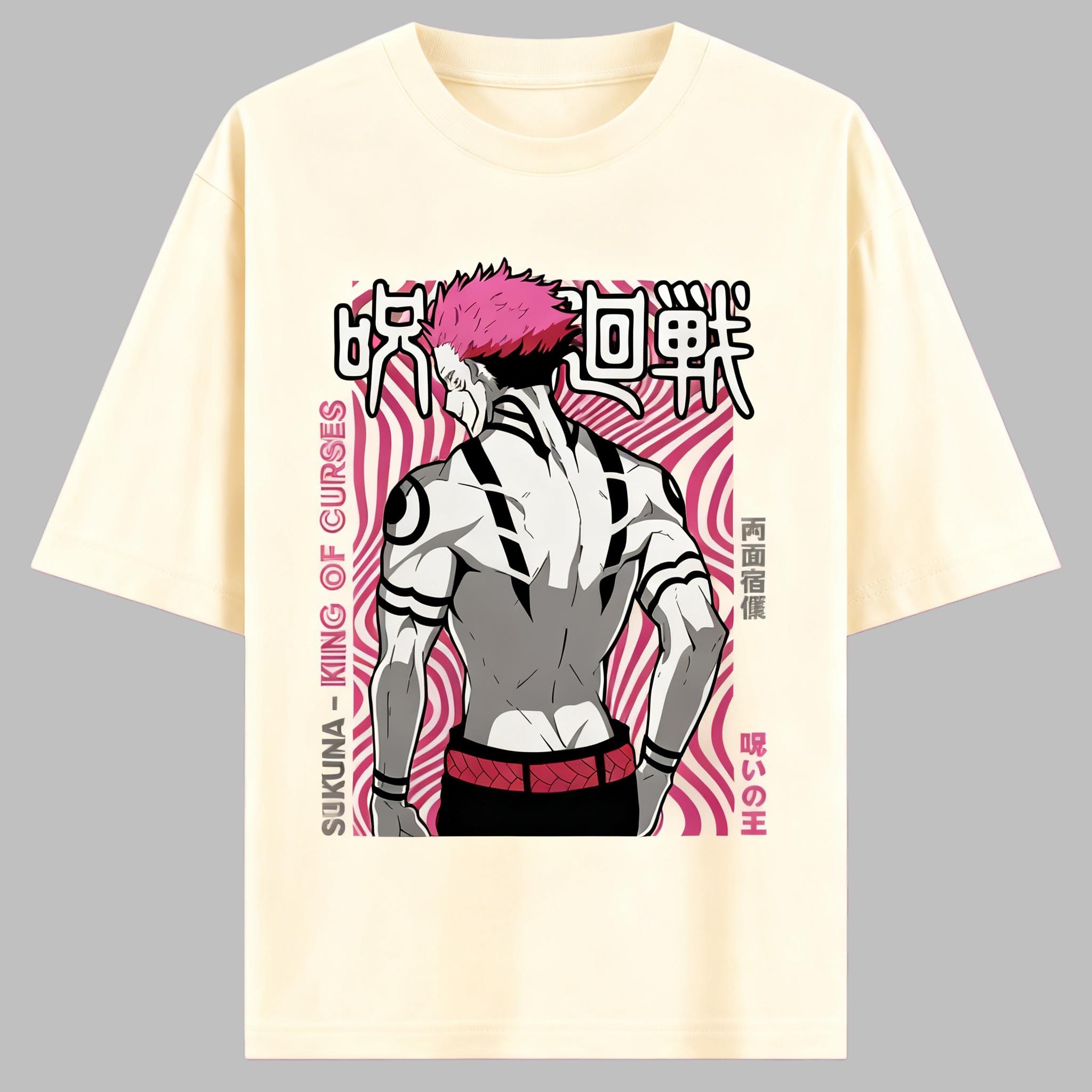 Jujutsu Kaisen Anime Ryomen Sukuna Printing Cotton Tshirt Men and Women Harajuku Fashion Loose Summer Anime Peripheral Clothing XL
Jujutsu Kaisen Anime Ryomen Sukuna Printing Cotton Tshirt Men and Women Harajuku Fashion Loose Summer Anime Peripheral Clothing XL
