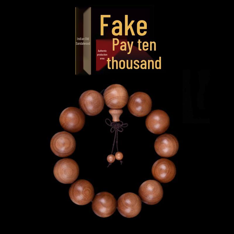 Authentic Old Mountain Sandalwood Buddhist Beads Rosary - High Oil Content, Hand-Strung Bracelet for Men and Women Pure Natural
Authentic Old Mountain Sandalwood Buddhist Beads Rosary - High Oil Content, Hand-Strung Bracelet for Men and Women Pure Natural
