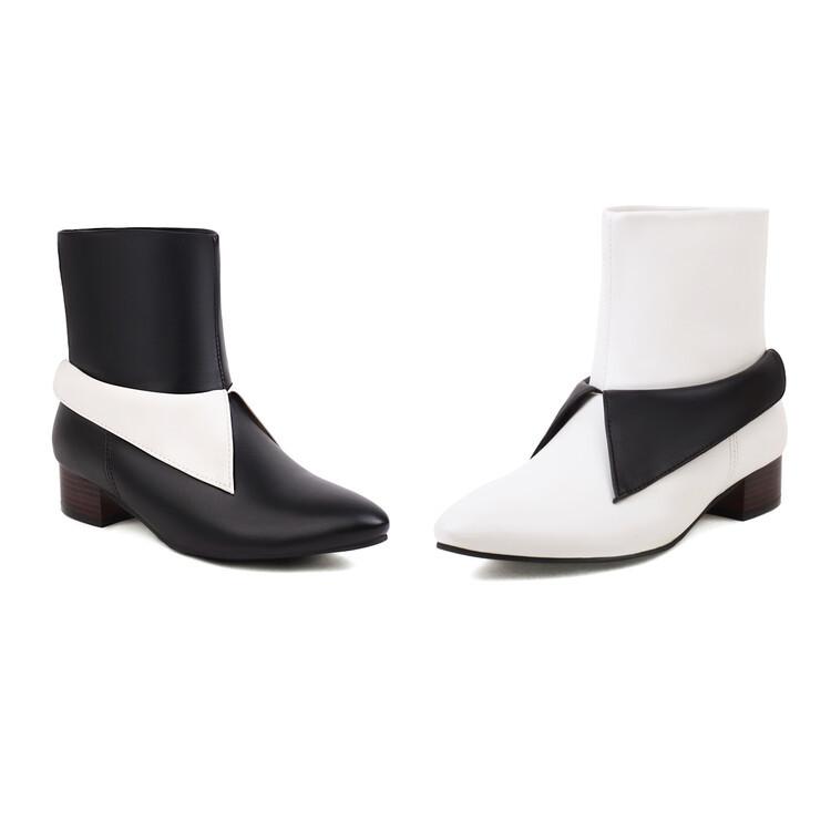 New Fashion Pointed Bottom Heel Short Boots with European and American Style Women s Boots
New Fashion Pointed Bottom Heel Short Boots with European and American Style Women s Boots