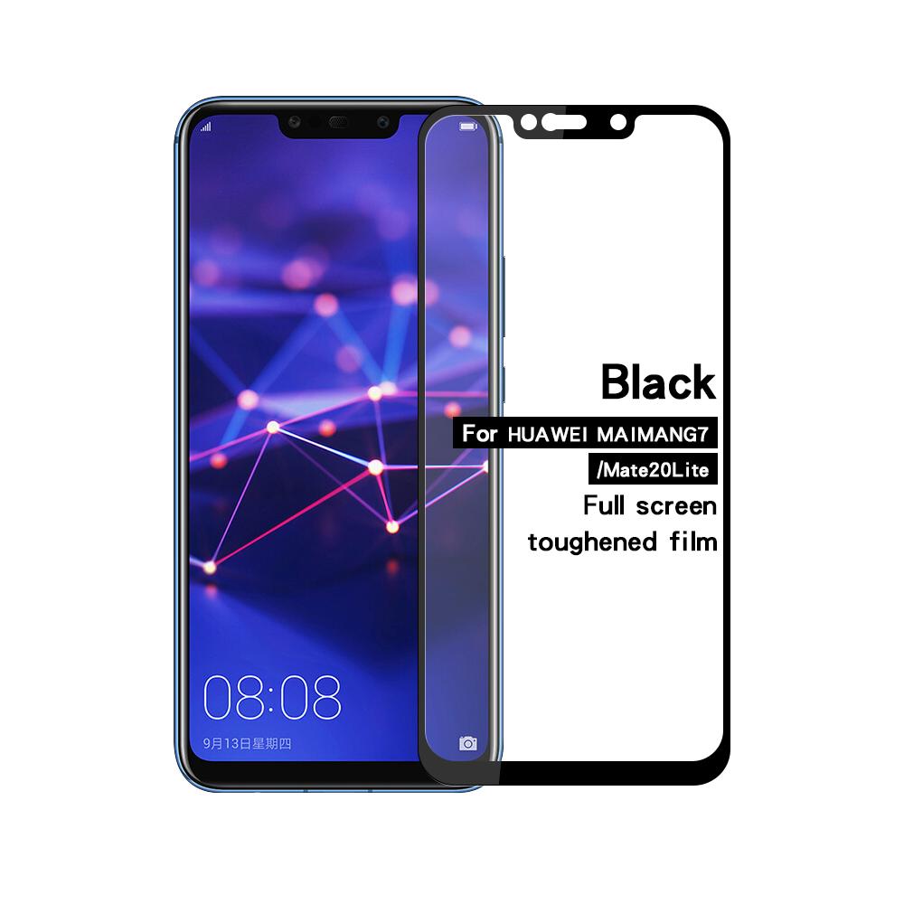 MOFI 2.5D 9H Full Covering Tempered Glass Screen Protector Guard for Huawei Mate 20 Lite/Maimang 7 Black
MOFI 2.5D 9H Full Covering Tempered Glass Screen Protector Guard for Huawei Mate 20 Lite/Maimang 7 Black