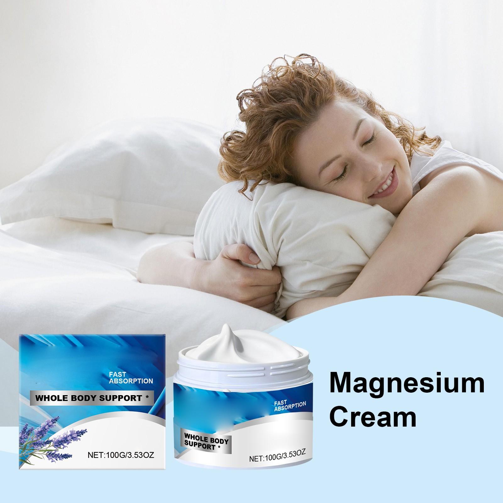 Успокаивающий магниевый крем с лавандой снимает напряжение, болезненность, расслабляет и помогает заснуть. Это крем для тела, который можно наносить One Size
Успокаивающий магниевый крем с лавандой снимает напряжение, болезненность, расслабляет и помогает заснуть. Это крем для тела, который можно наносить One Size