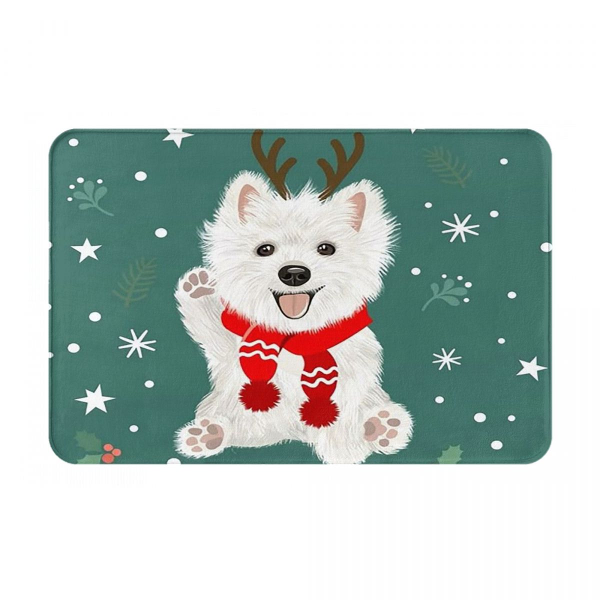 West Highland White Terrier Anti-slip Doormat Floor Mat Washable Carpet Rug for Kitchen Entrance Home Bedroom Footpad Mats 40x60cm
West Highland White Terrier Anti-slip Doormat Floor Mat Washable Carpet Rug for Kitchen Entrance Home Bedroom Footpad Mats 40x60cm