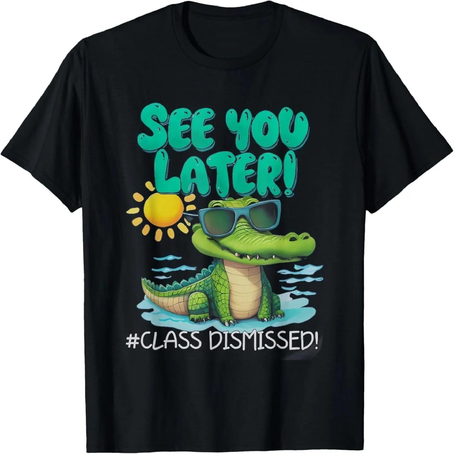 See You Later Alligator Class Dismissed Teacher Appreciation T-Shirt XXXXXL різнокольоровий
See You Later Alligator Class Dismissed Teacher Appreciation T-Shirt XXXXXL різнокольоровий