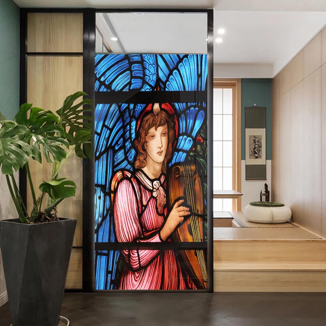 Church Stained Glass Decals Window Film Privacy Heat Insulation and Anti UV Blocking Static Cling Window Sticker for Home J79 (as the picture,40x100cm WxH)
Church Stained Glass Decals Window Film Privacy Heat Insulation and Anti UV Blocking Static Cling Window Sticker for Home J79 (as the picture,40x100cm WxH)