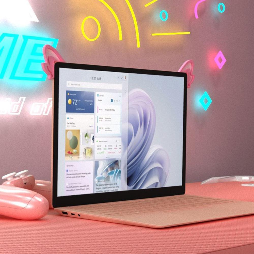 Computer Monitor Decorative Accessories Cat Ears Gaming Room Cartoon Decorative Ornaments Suitable for Desktop/laptop Computers
Computer Monitor Decorative Accessories Cat Ears Gaming Room Cartoon Decorative Ornaments Suitable for Desktop/laptop Computers