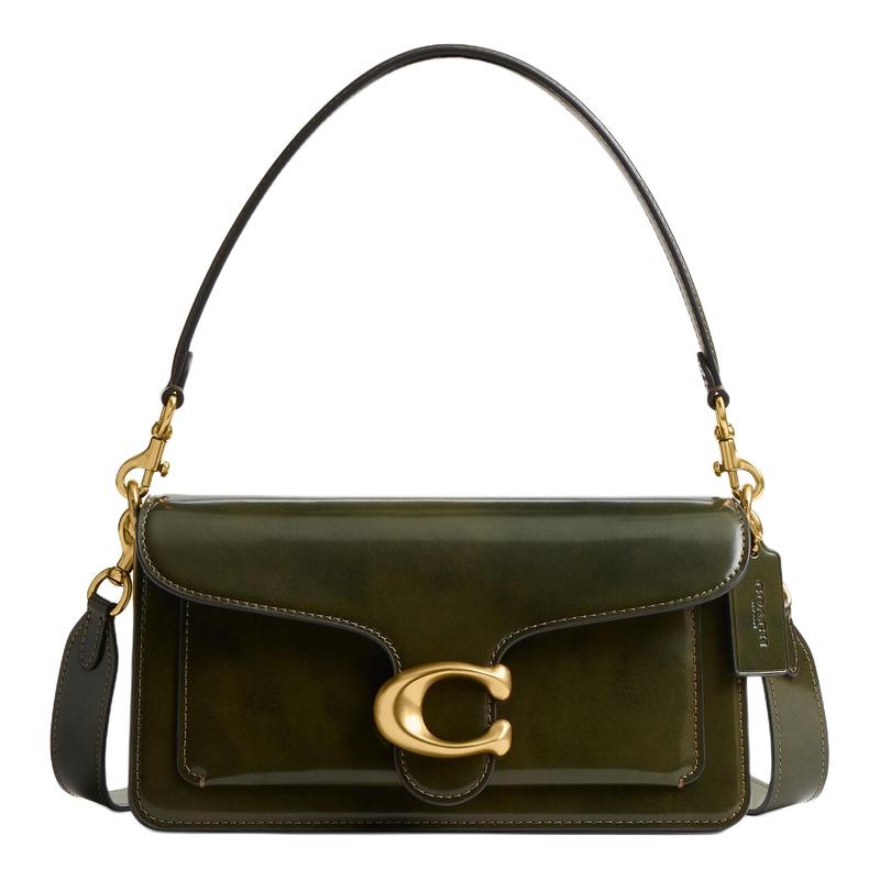 COACH Tabby 26 brand logo classic cow leather shoulder crossbody handbag medium women s olive green зелений
COACH Tabby 26 brand logo classic cow leather shoulder crossbody handbag medium women s olive green зелений