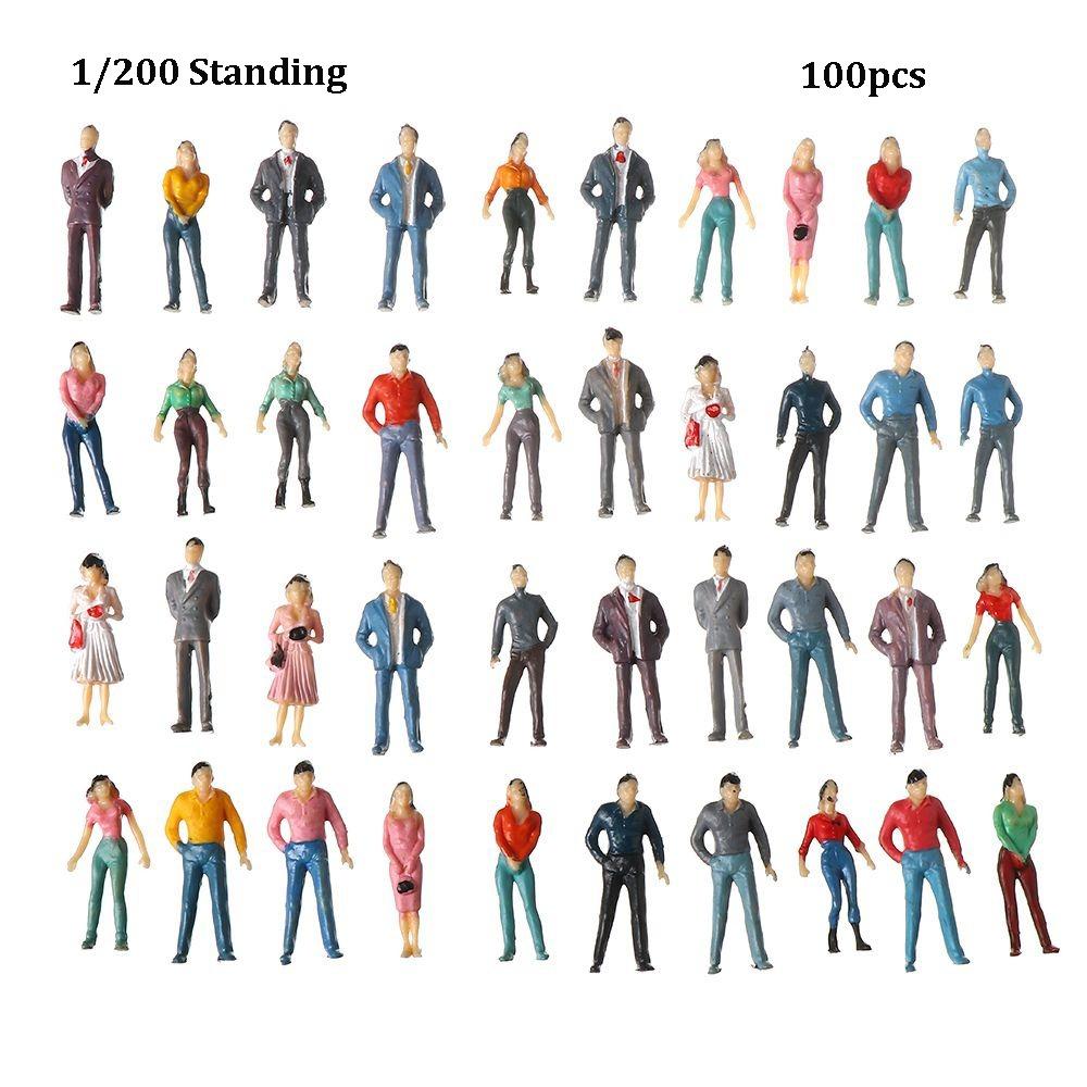 100pcs 1:200/1:100/1:150/1:75/1:50 Scale Model Building People Figures Mixed Color Colorful Passengers Train Scenery
100pcs 1:200/1:100/1:150/1:75/1:50 Scale Model Building People Figures Mixed Color Colorful Passengers Train Scenery