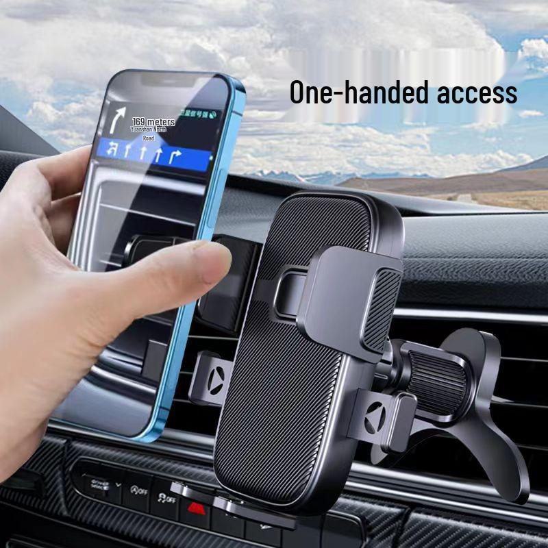 Universal Car Phone Holder with Suction Cup and Air Vent Mount for Horizontal and Vertical Navigation Single Hook
Universal Car Phone Holder with Suction Cup and Air Vent Mount for Horizontal and Vertical Navigation Single Hook