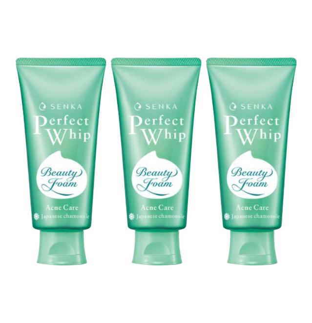 SENKA Perfect Whip Vitamin C Poreless Glow 100g, Perfect Whip Low pH Calming Cica 100g, Perfect Whip Acne Care 100g (10 Options) #Acne x 3pcs
SENKA Perfect Whip Vitamin C Poreless Glow 100g, Perfect Whip Low pH Calming Cica 100g, Perfect Whip Acne Care 100g (10 Options) #Acne x 3pcs