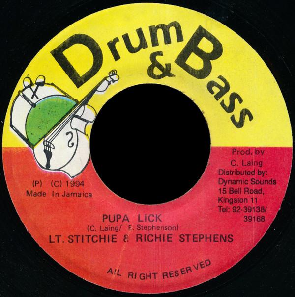 7inch Record LIEUTENANT STITCHIE & RICHIE STEPHE - Pupa Lick NONE Drum & Bass 1994 Jamaica Reggae, Ska & Dub Used
7inch Record LIEUTENANT STITCHIE & RICHIE STEPHE - Pupa Lick NONE Drum & Bass 1994 Jamaica Reggae, Ska & Dub Used