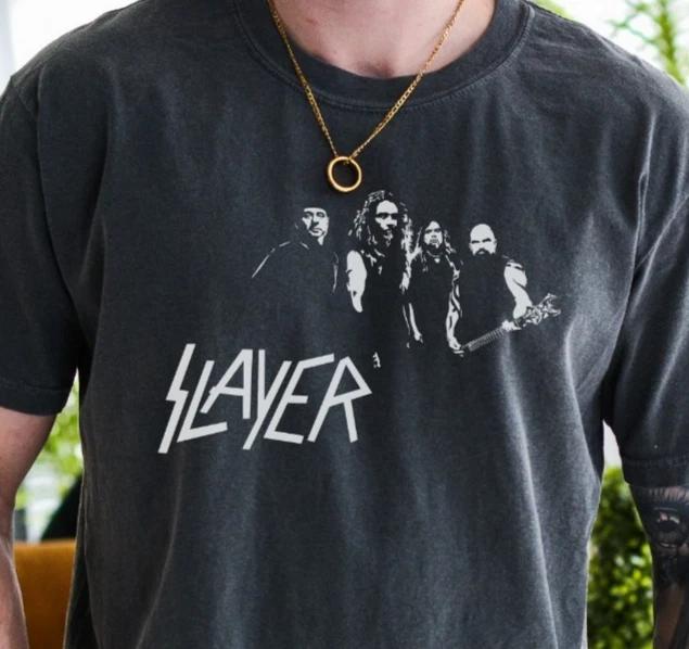 Футболка Thrash Metal Группы Slayer на Винтажной Черной Премиум-Качестве Comfort Colors XL
Футболка Thrash Metal Группы Slayer на Винтажной Черной Премиум-Качестве Comfort Colors XL