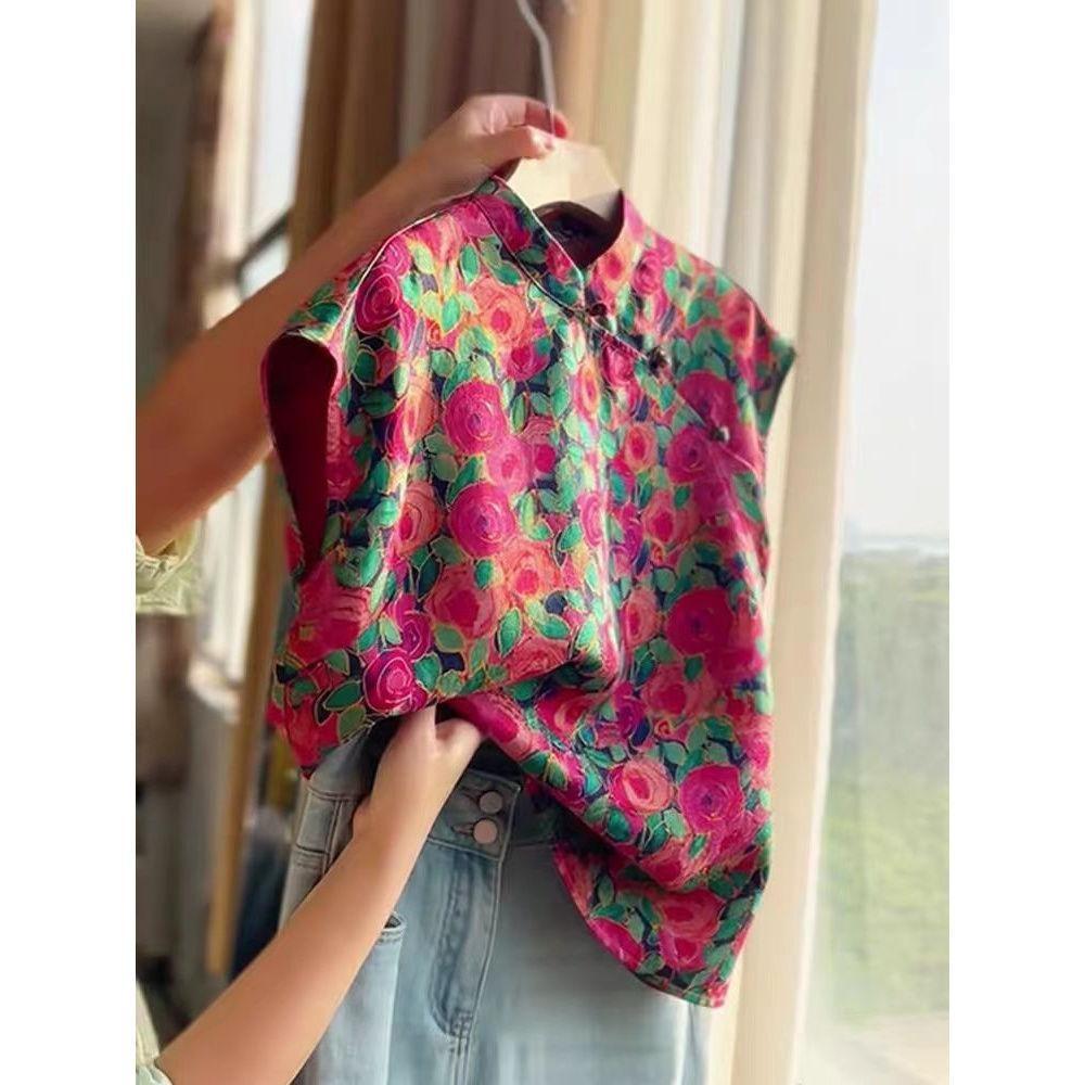 Винтажная печатная майка без рукавов лето 2025 новый дизайн шикарный топ-майка M (under 50kg recommended)
Винтажная печатная майка без рукавов лето 2025 новый дизайн шикарный топ-майка M (under 50kg recommended)