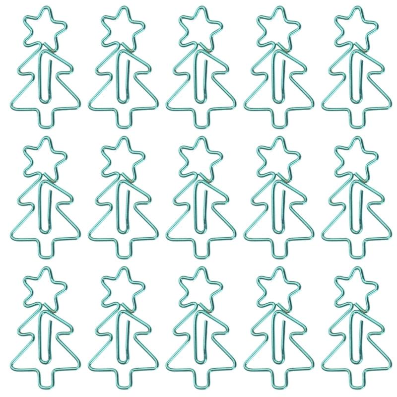 15 Pieces Cute Paper Clips Christmas Tree Shape, Funny Paperclips Bookmarks Planner Bookmark Clips Funny School Office 1
15 Pieces Cute Paper Clips Christmas Tree Shape, Funny Paperclips Bookmarks Planner Bookmark Clips Funny School Office 1