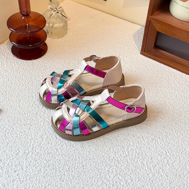 Girls Sandals Rainbow Color Weaved Sandals New Summer Fashion Princess Party Dress Shoes Toddler Children Beach Weave Flats 23(Inner 15.5cm) розовый
Girls Sandals Rainbow Color Weaved Sandals New Summer Fashion Princess Party Dress Shoes Toddler Children Beach Weave Flats 23(Inner 15.5cm) розовый