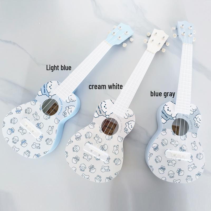 23-inch Cute Dog Design Ukulele: Stylish Entry-Level Musical Instrument for Students Cream White Dog
23-inch Cute Dog Design Ukulele: Stylish Entry-Level Musical Instrument for Students Cream White Dog
