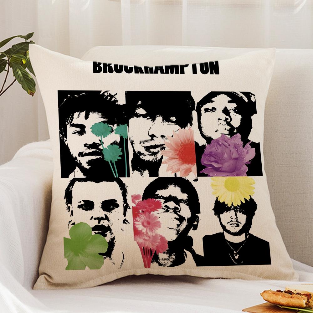 Band B-BROCKHAMPTONS Cushion Cover Premium Comfort Reversible Pillow Cover - Dual - Use Design for Home & Car 12x12Inch
Band B-BROCKHAMPTONS Cushion Cover Premium Comfort Reversible Pillow Cover - Dual - Use Design for Home & Car 12x12Inch