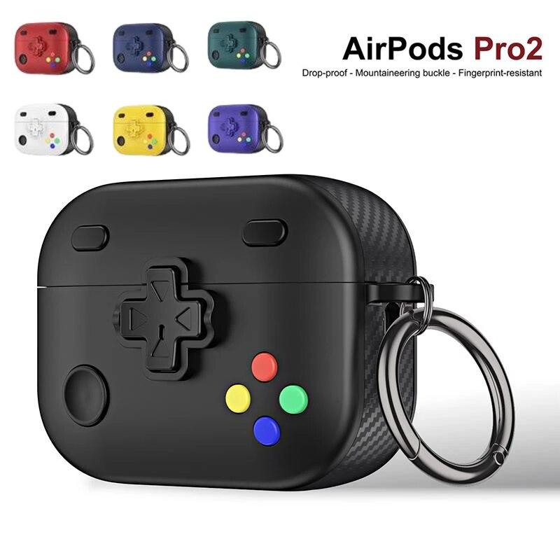 Чехол с замком переключателя для Airpods Pro 2 3D геймпад-контроллер, чехол для Airpods Pro, аксессуары для наушников, защитный чехол для зарядного устройства
Чехол с замком переключателя для Airpods Pro 2 3D геймпад-контроллер, чехол для Airpods Pro, аксессуары для наушников, защитный чехол для зарядного устройства