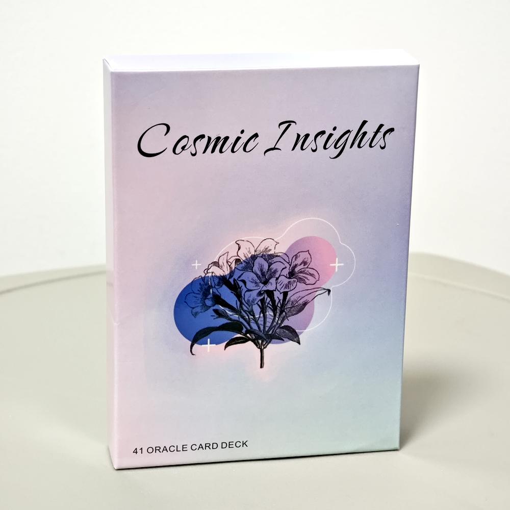 Колода Oracle Cosmic Insights | 41 карта, дающая массу понимания и ясности в вашей повседневной жизни 10,4*7,3 см
Колода Oracle Cosmic Insights | 41 карта, дающая массу понимания и ясности в вашей повседневной жизни 10,4*7,3 см