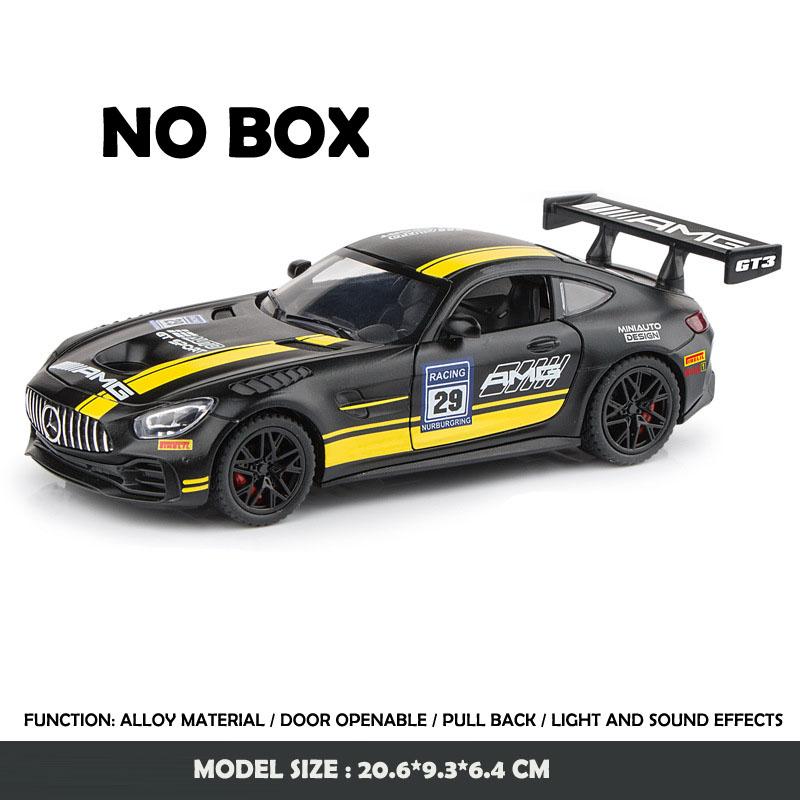 Diecast 1/32 Scale Benzs AMG GT Super Sports Car Model with Sound Light Collection Metal Miniature Voiture Children Boy Toy Gift
Diecast 1/32 Scale Benzs AMG GT Super Sports Car Model with Sound Light Collection Metal Miniature Voiture Children Boy Toy Gift