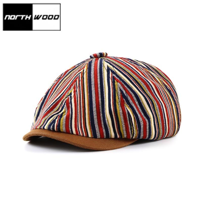 NORTHWOOD All Seasons Striped Octagonal Retro Beret Hat for Women Men Baseball Hats Sun Outdoor Beret Cap 56-58 cm червоний
NORTHWOOD All Seasons Striped Octagonal Retro Beret Hat for Women Men Baseball Hats Sun Outdoor Beret Cap 56-58 cm червоний
