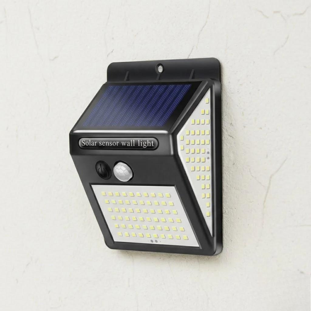 Solar Powered 140LED Waterproof Wall Light Outdoor Indoor Auto Motion Sensor 3 Side Lighting синій
Solar Powered 140LED Waterproof Wall Light Outdoor Indoor Auto Motion Sensor 3 Side Lighting синій