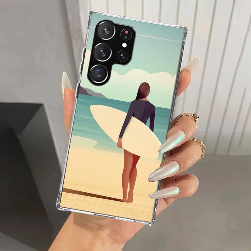 Surf Board Aesthetic Phone Case for Samsung Galaxy S26 S24 S23 Ultra S25 Edge S22 S21 Plus S20 FE + Soft Print Shell Funda Galax Samsung S24 FE
Surf Board Aesthetic Phone Case for Samsung Galaxy S26 S24 S23 Ultra S25 Edge S22 S21 Plus S20 FE + Soft Print Shell Funda Galax Samsung S24 FE