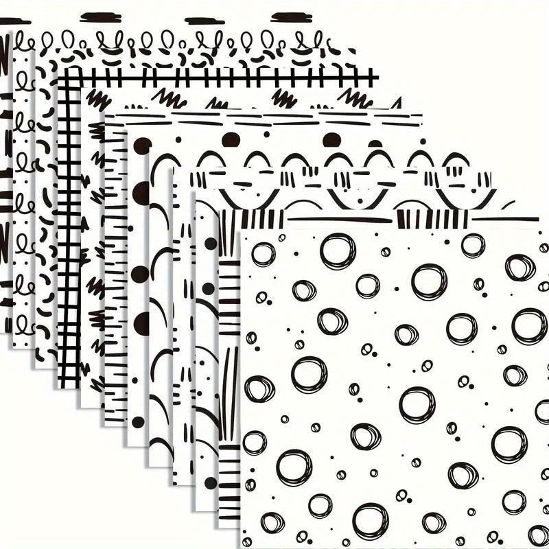 24Pcs Black & White Abstract Graphic Paper Set - Decorative Background Sheets for Scrapbooking, Journaling & Crafts 24pcs
24Pcs Black & White Abstract Graphic Paper Set - Decorative Background Sheets for Scrapbooking, Journaling & Crafts 24pcs