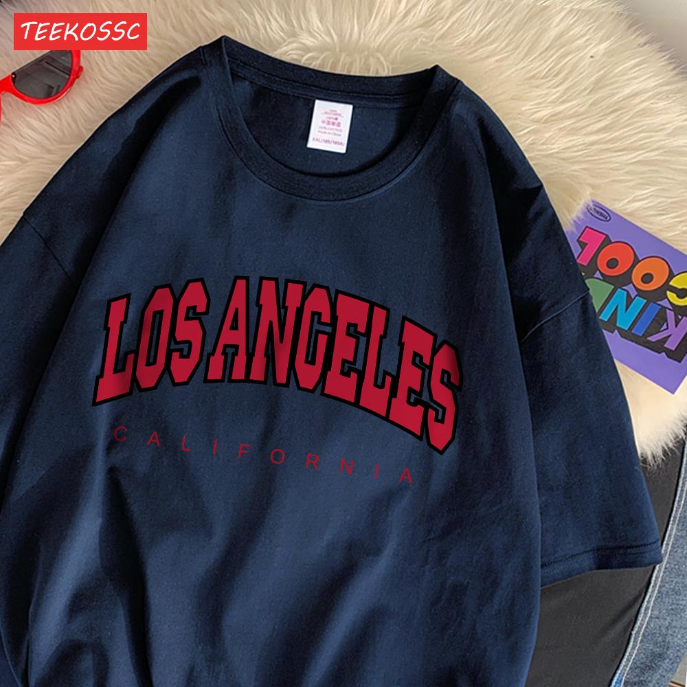 Casual Cotton Womens TShirts Los Angeles California Letter Printed Streetwear Soft ONeck Loose Summer Fashion Female Clothes 4XL
Casual Cotton Womens TShirts Los Angeles California Letter Printed Streetwear Soft ONeck Loose Summer Fashion Female Clothes 4XL