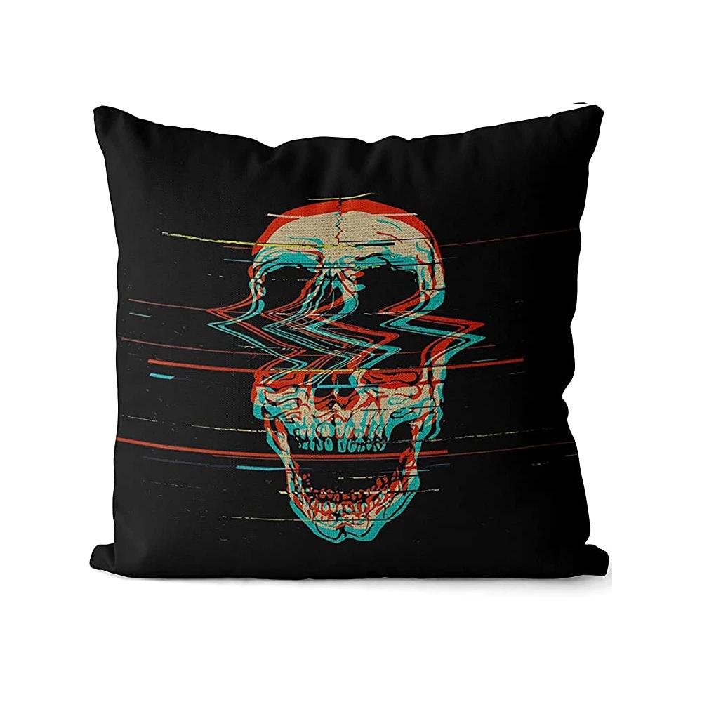 Horror Skeleton Art Print Pattern Cushion Cover Home Living Room Sofa Decoration Throw Pillow 30x30cm чорний
Horror Skeleton Art Print Pattern Cushion Cover Home Living Room Sofa Decoration Throw Pillow 30x30cm чорний