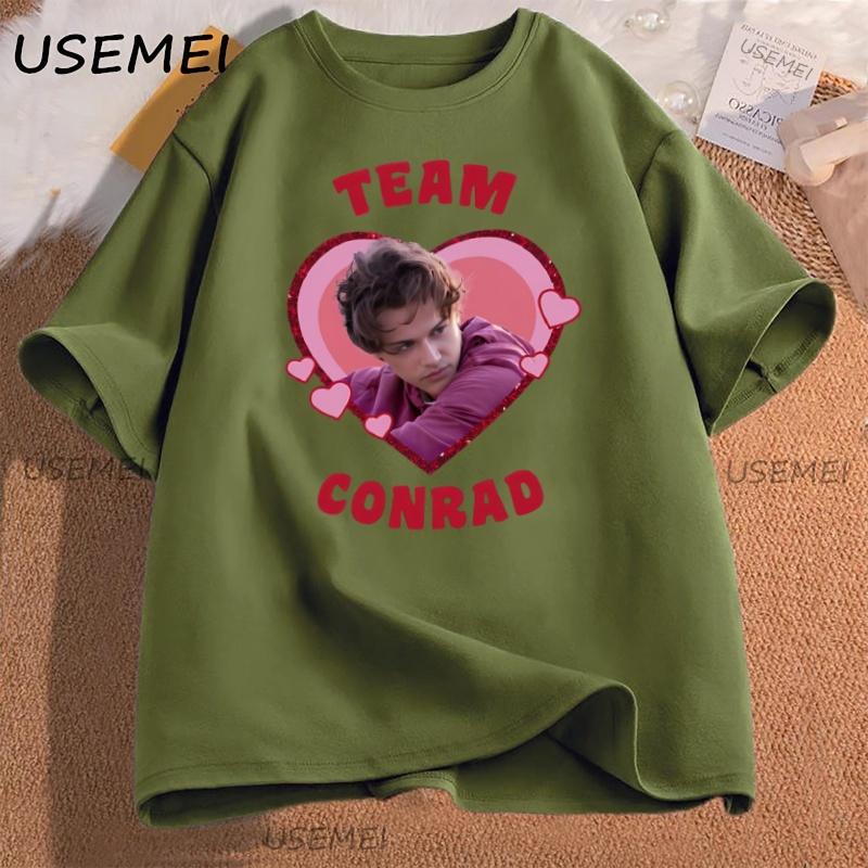 Team Conrad Cousins Beach Tshirt Y2k Cotton Short Sleeve Round Neck Tees TSITP Casual Loose Soft Graphic Tees Women Clothes 4XL
Team Conrad Cousins Beach Tshirt Y2k Cotton Short Sleeve Round Neck Tees TSITP Casual Loose Soft Graphic Tees Women Clothes 4XL