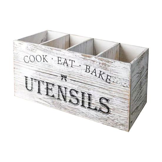 Yousheng Rustic Kitchen Utensil Caddy Деревянный держатель для кухонных принадлежностей со съемными разделителями Органайзер для столешницы Ящик для кухонных принадлежностей Ложки Вилки белый
Yousheng Rustic Kitchen Utensil Caddy Деревянный держатель для кухонных принадлежностей со съемными разделителями Органайзер для столешницы Ящик для кухонных принадлежностей Ложки Вилки белый
