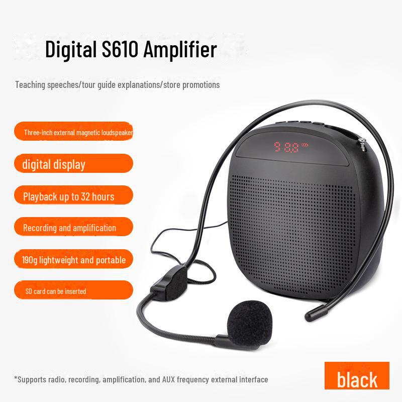 Портативная беспроводная колонка Little Bee с петличным микрофоном для учителей и танцевальных мероприятий
Портативная беспроводная колонка Little Bee с петличным микрофоном для учителей и танцевальных мероприятий