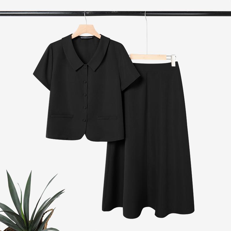 ZANZEA Women Short Sleeve blouse and Long Skirts Summer Two Piece Suit Sets 2XL чорний
ZANZEA Women Short Sleeve blouse and Long Skirts Summer Two Piece Suit Sets 2XL чорний