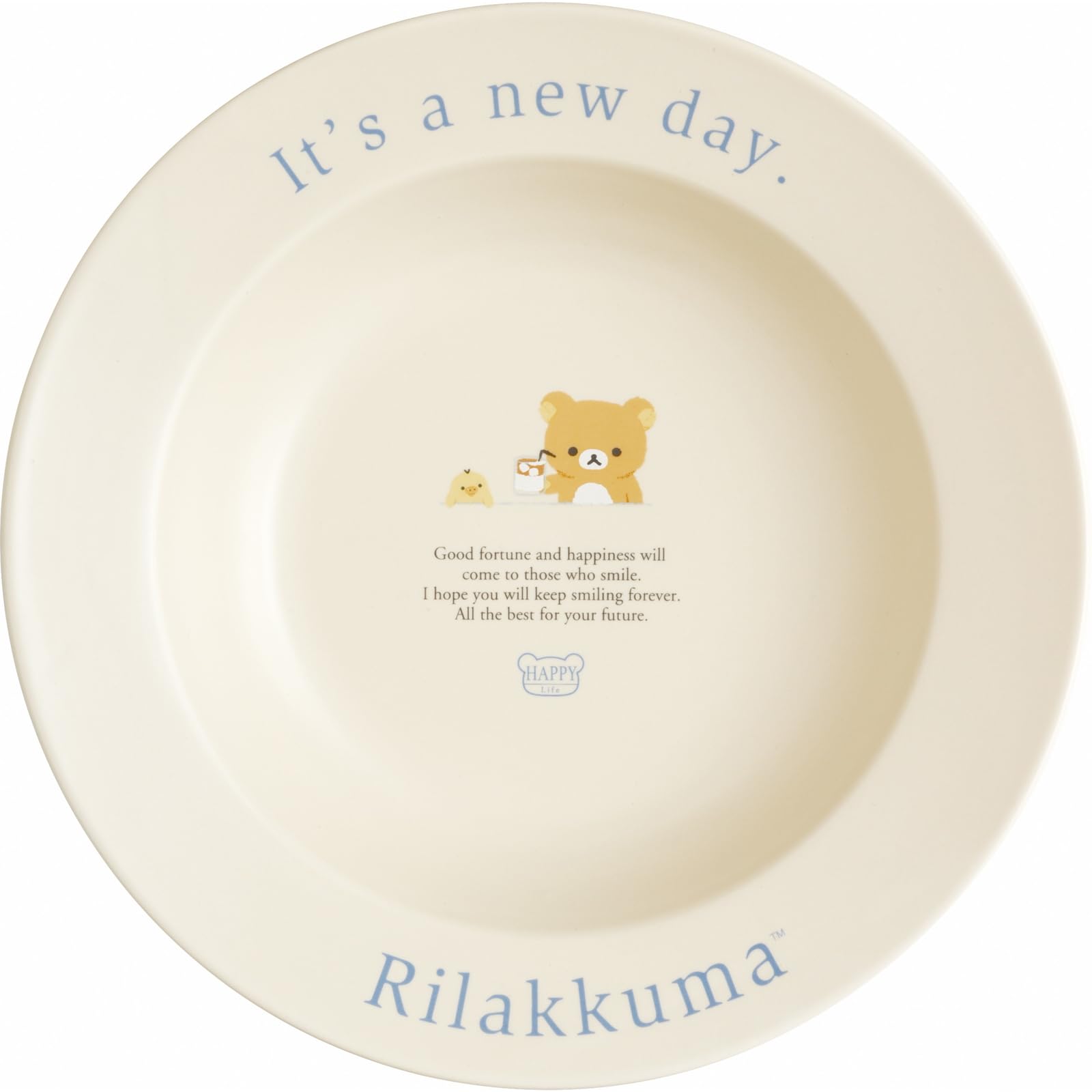 Rilakkuma Lettering Kitchen Series Pasta Curry Plate TK23101 H45 x San-X и размер приблизительно. 240
Rilakkuma Lettering Kitchen Series Pasta Curry Plate TK23101 H45 x San-X и размер приблизительно. 240