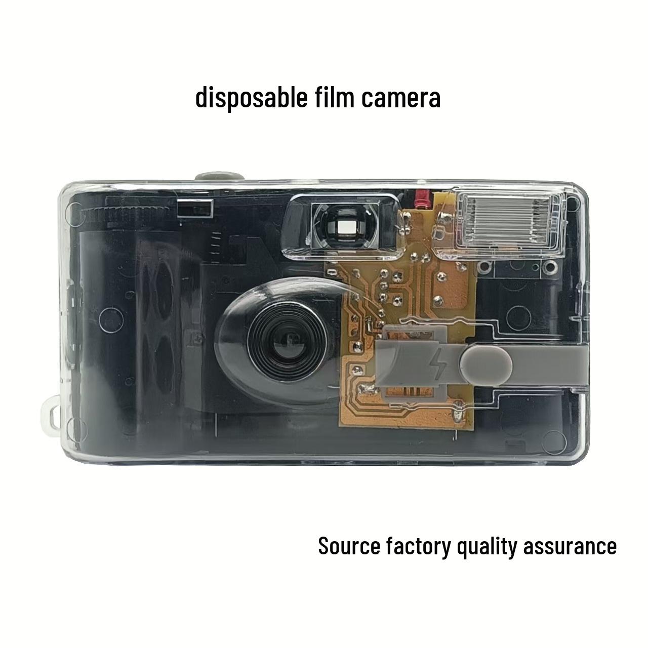 Push-Button Disposable Film Camera with Flash & Customizable Logo 8 photos
Push-Button Disposable Film Camera with Flash & Customizable Logo 8 photos