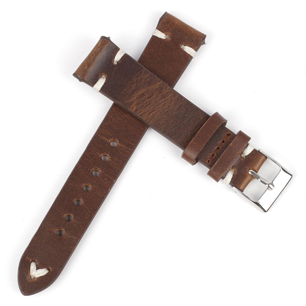 Retro Oil Wax Genuine Leather Watchband 18mm 20mm 22mm 24mm Quick Release Calfskin Watch Strap for Men Wristband Watch Accessory 24mm
Retro Oil Wax Genuine Leather Watchband 18mm 20mm 22mm 24mm Quick Release Calfskin Watch Strap for Men Wristband Watch Accessory 24mm