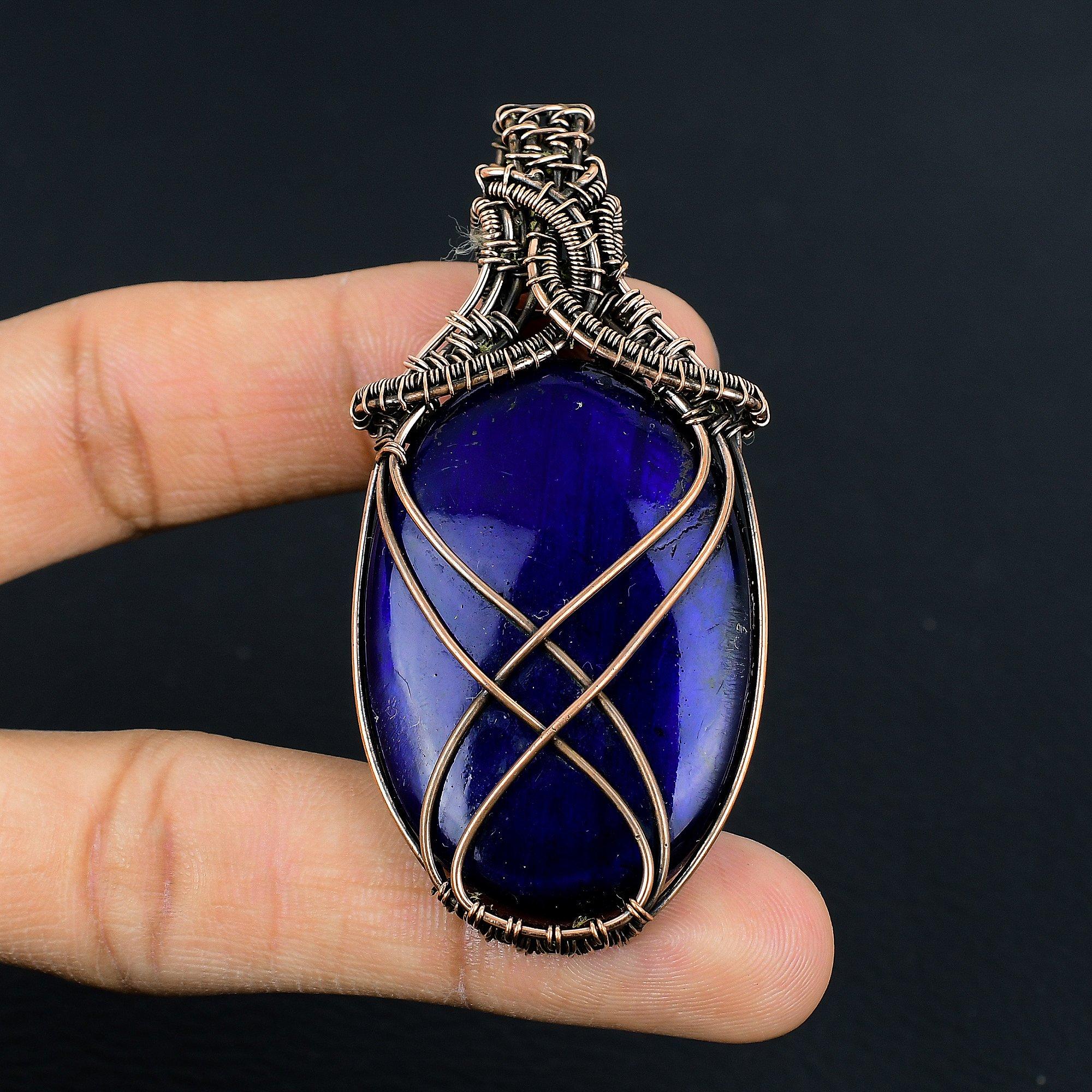 Подвеска ручной работы из лабрадорита с голубым отблеском, украшения из натуральных драгоценных камней, подвеска, обернутая медной проволокой 999 пробы, для подарка 2.55 Inches
Подвеска ручной работы из лабрадорита с голубым отблеском, украшения из натуральных драгоценных камней, подвеска, обернутая медной проволокой 999 пробы, для подарка 2.55 Inches