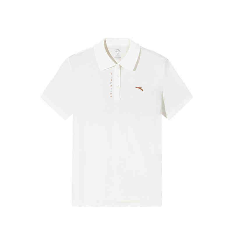 Anta Comfortable Breathable Solid Color Versatile Short Sleeve Polo Shirt Women tops Paper-White 162527146-1 S
Anta Comfortable Breathable Solid Color Versatile Short Sleeve Polo Shirt Women tops Paper-White 162527146-1 S